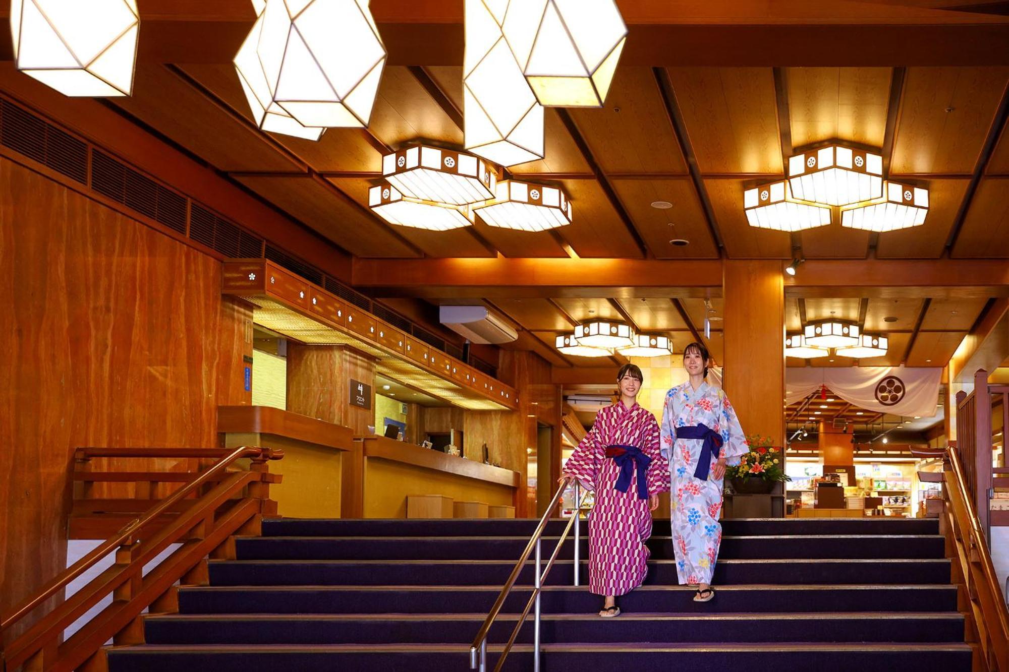 Ooedo Onsen Monogatari Premium Yamashitaya Hotel Kaga  Buitenkant foto