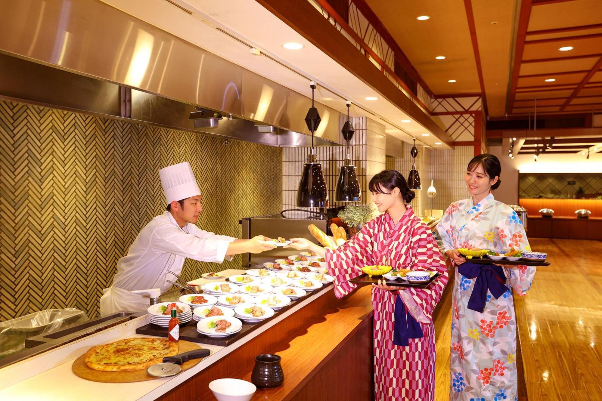 Ooedo Onsen Monogatari Premium Yamashitaya Hotel Kaga  Buitenkant foto